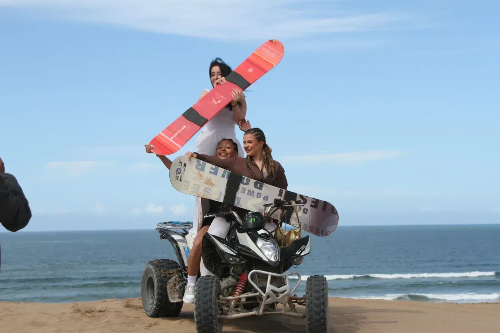 Sandboarding in Agadir: Timlalin Dunes & Ocean Views